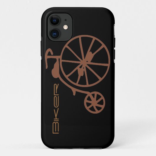 Retro Bike Case-Mate iPhone Case (Achterkant)