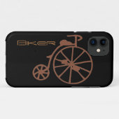 Retro Bike Case-Mate iPhone Case (Achterkant (horizontaal))