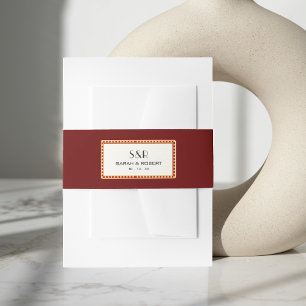 Retro Bioscoop Theater Marquee Teken Bruiloft Uitnodigingen Wikkel