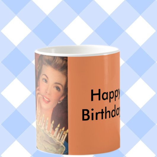 Retro Birthday Koffiemok