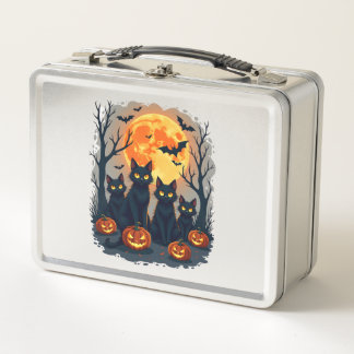 Retro Black Cat Halloween Pumpkin Costume For Wome