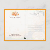 Retro Black Cat with Jack-o’-Lanterns Feestdagenkaart (Achterkant)