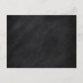Retro Black Chalkboard textuur Briefkaart (Voorkant)