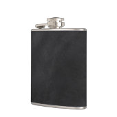 Retro Black Chalkboard textuur Heupfles (Links)