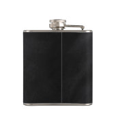 Retro Black Chalkboard textuur Heupfles (Achterkant)