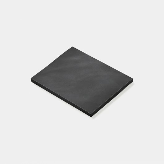 Retro Black Chalkboard textuur Post-it® Notes (Schuin)