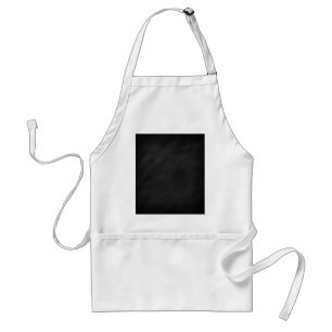 Retro Black Chalkboard textuur Standaard Schort