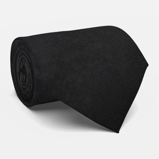 Retro Black Chalkboard textuur Stropdas (Opgerold)