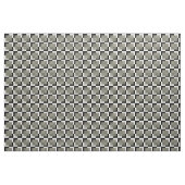 Retro Black en Tan Pattern Stof (Fat Quarter)