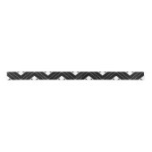 Retro Black en White Art Deco Pattern Lint (Voorkant)