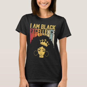Retro Black Excellence African Pride Histo T-shirt