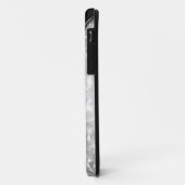 Retro Black iPhone 5 Coque (Dos/Gauche)