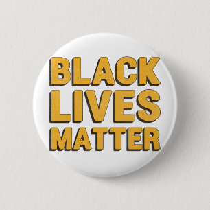 Retro Black Lives Matter 60's Gelijke Zwarte Pride Ronde Button 5,7 Cm