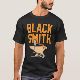 Retro Blacksmith Forge Smepmeipering T-shirt