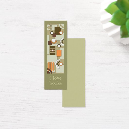 Retro Bladwijzer ontwerp Mini Visitekaartjes (Bureau)