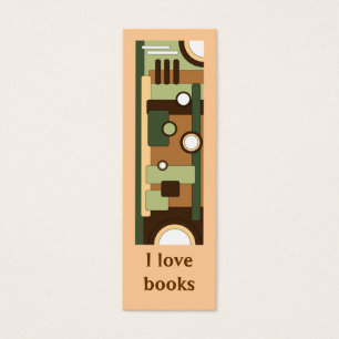 Retro Bladwijzer ontwerp Mini Visitekaartjes