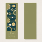 Retro Bladwijzer ontwerp Mini Visitekaartjes (Voorkant /achterkant)