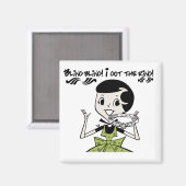 Retro Bling Ring Tshirts en cadeaus Magneet (Voorkant / Achterkant)