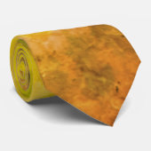 Retro Bloemen Abstract Zout Waterverf Schilderen Stropdas (Opgerold)