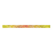 Retro Bloemen Abstracte Zoute Waterverf Patroon Lint (Voorkant)
