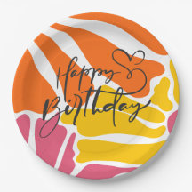  Retro Bloemen Elegante & Kleurrijke Verjaardag