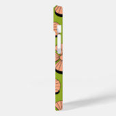 Retro Bloemen Geometrie Patroon - Roze bloemblaadj Case-Mate iPhone Case (Achterkant / Links)