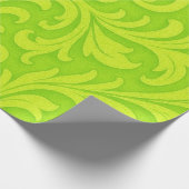 retro bloemendesign cadeaupapier (Hoek)