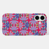 Retro bloemenserie Case-Mate iPhone case (Achterkant (horizontaal))