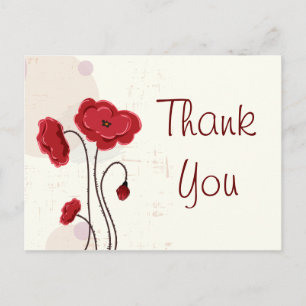 Retro bloemige Rozen met doornen vector Briefkaart