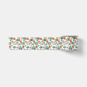 Retro, bloempatroon lint (Voorkant)