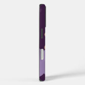 Retro bloemvormen Groovy Monogrammed Case-Mate iPhone Case (Achterkant / Rechts)
