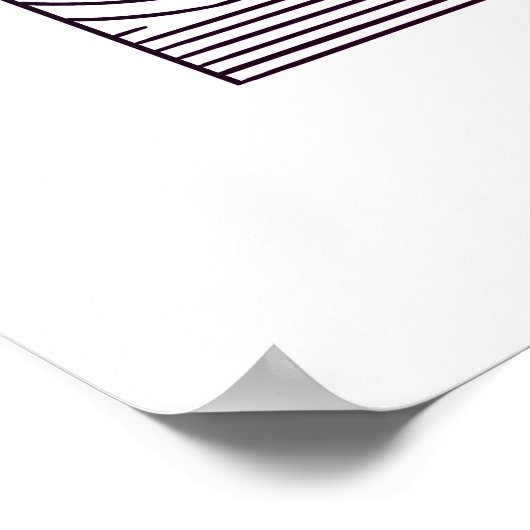 Retro Bloom Vibes Poster (Hoek)