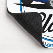 Retro Blue Camaro Classic Muismat (Hoek)