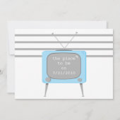 Retro Blue Electronics Kaart (Achterkant)