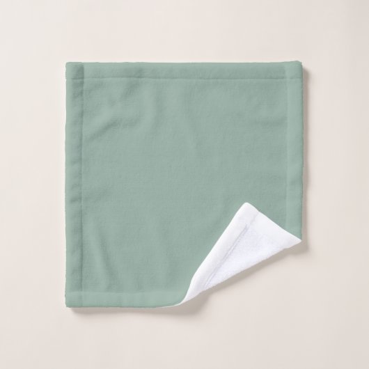 Retro Blue Holey Ovalen Bath Towel Set Bad Handdoek (Wasdoekje)