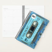 Retro Blue T4 Audiotape Musique devis personnalisé (Devant avec enveloppe)