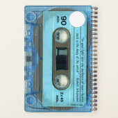 Retro Blue T4 Audiotape Musique devis personnalisé (Dos)