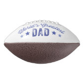 Retro Blue World's grootste vader American Football (Gedraaid 270)