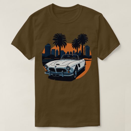 Retro BMW 2 T-shirt (Design voorkant)