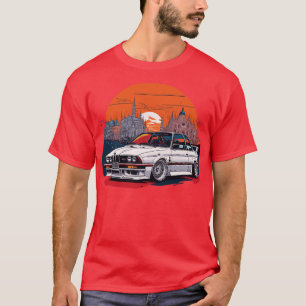 Retro BMW E30 M3 T-shirt