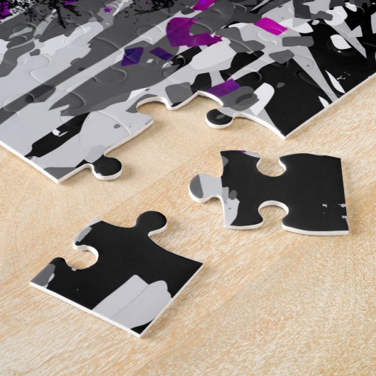 Retro Bmx Bike Puzzle - Bmx Puzzle Trick Jump (Côté)