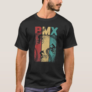  Retro BMX BMX Rider Fietsmotorcross T-shirt