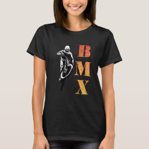 Retro BMX MTB Stunts Bike Bicycle Motocros T-shirt