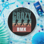 Retro  BMX Papieren Bordje (Feest)