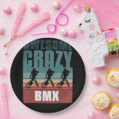 Retro  BMX Papieren Bordje (Feest)