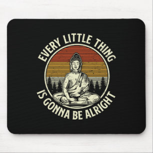Retro Boeddha Vintage Spirituele Quote Boeddhisme Muismat