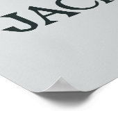  retro boekomslag White Fang Jack London Poster (Hoek)