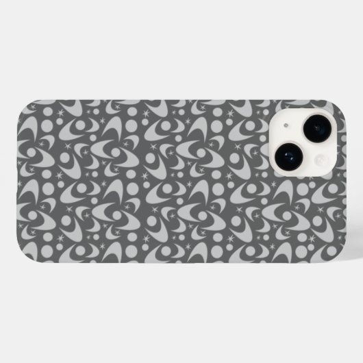 Retro Boemerangs Case-Mate iPhone Case (Achterkant (horizontaal))