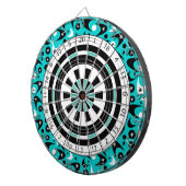 Retro Boemerangs Dartbord (Voorkant Rechts)