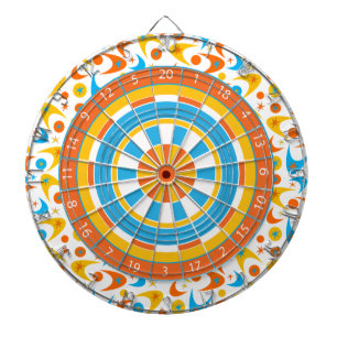 Retro Boemerangs Dartbord